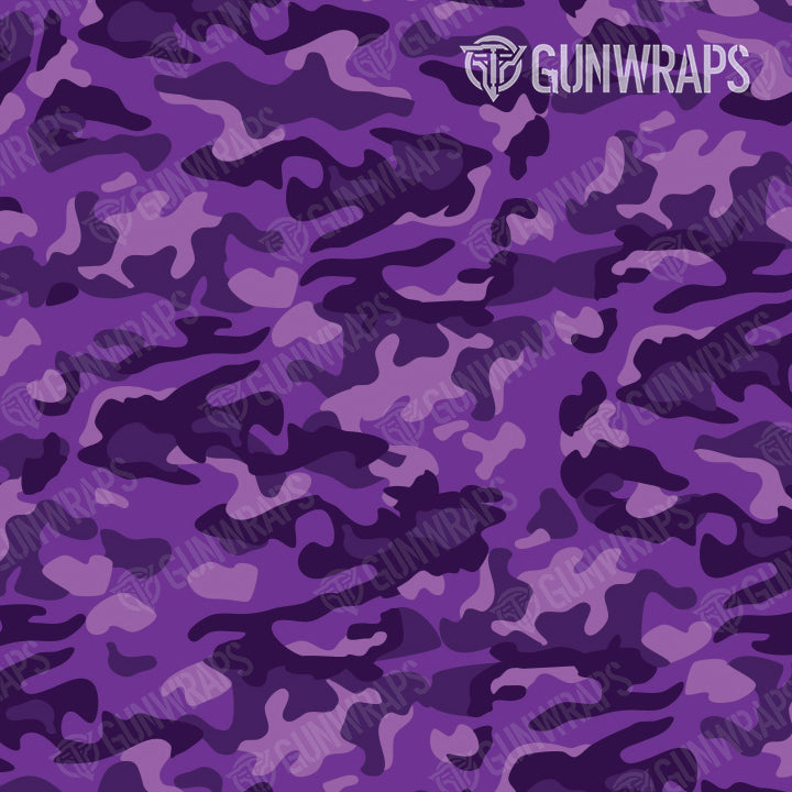 Rifle Classic Elite Purple Camo Gun Skin Pattern