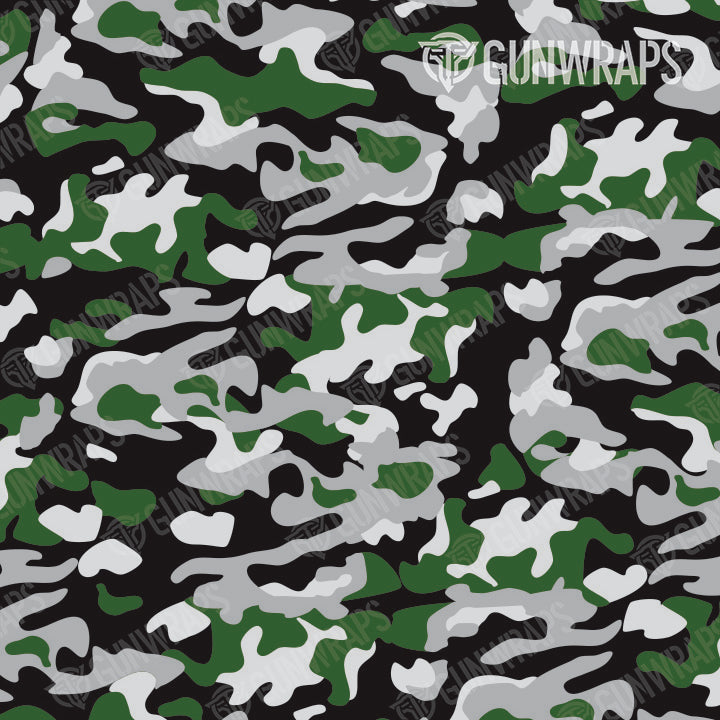 AR 15 Classic Green Tiger Camo Gun Skin Pattern