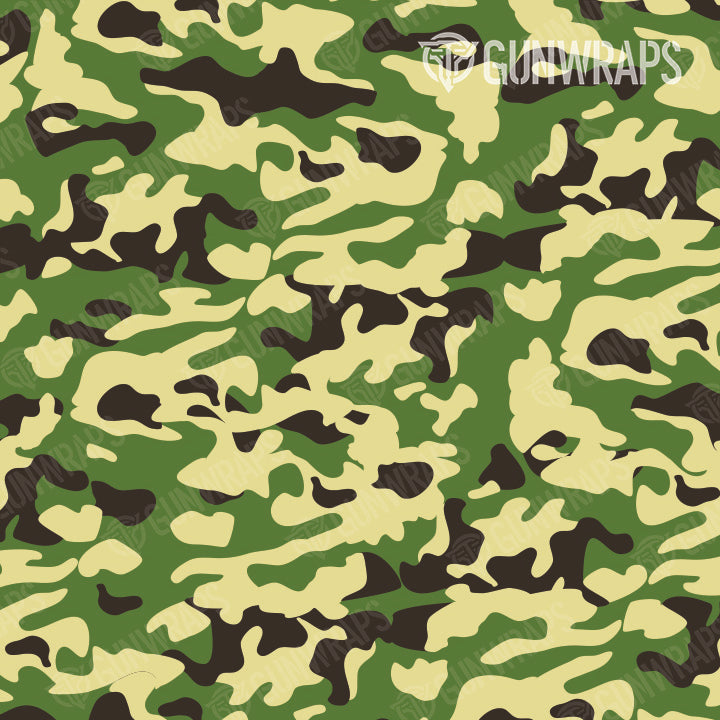 AR 15 Classic Jungle Camo Gun Skin Pattern