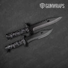 Classic Midnight Camo Knife Gear Skin Vinyl Wrap