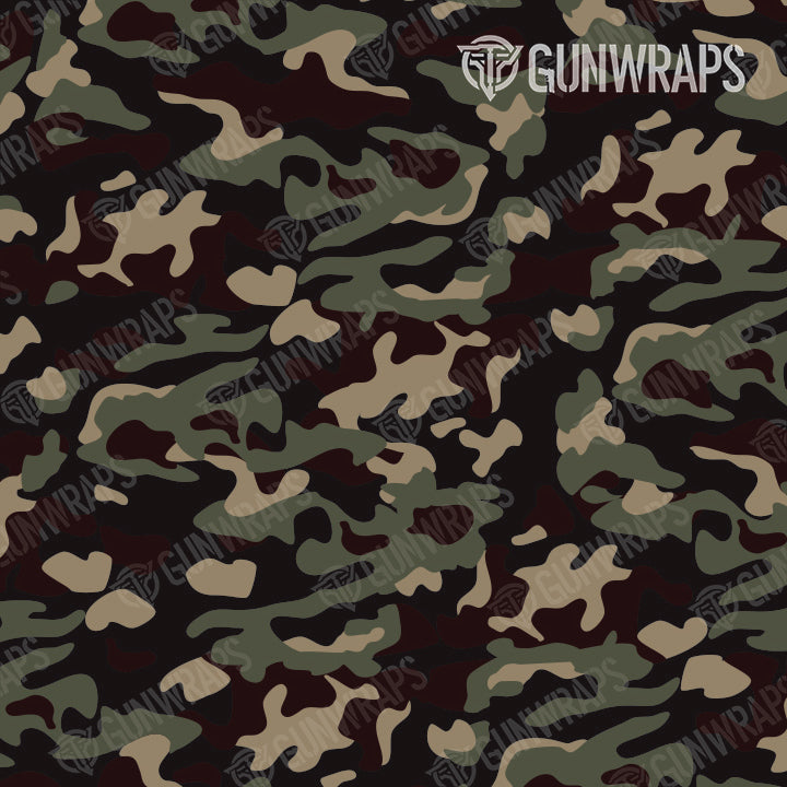 AR 15 Classic Militant Blood Camo Gun Skin Pattern