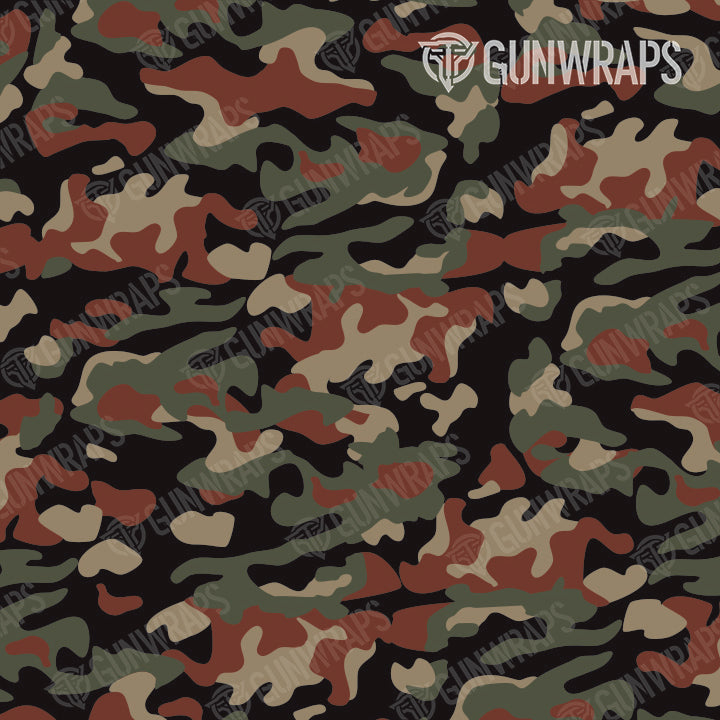 Pistol & Revolver Classic Militant Copper Camo Gun Skin Pattern