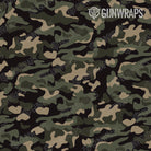 AR 15 Classic Militant Green Camo Gun Skin Pattern