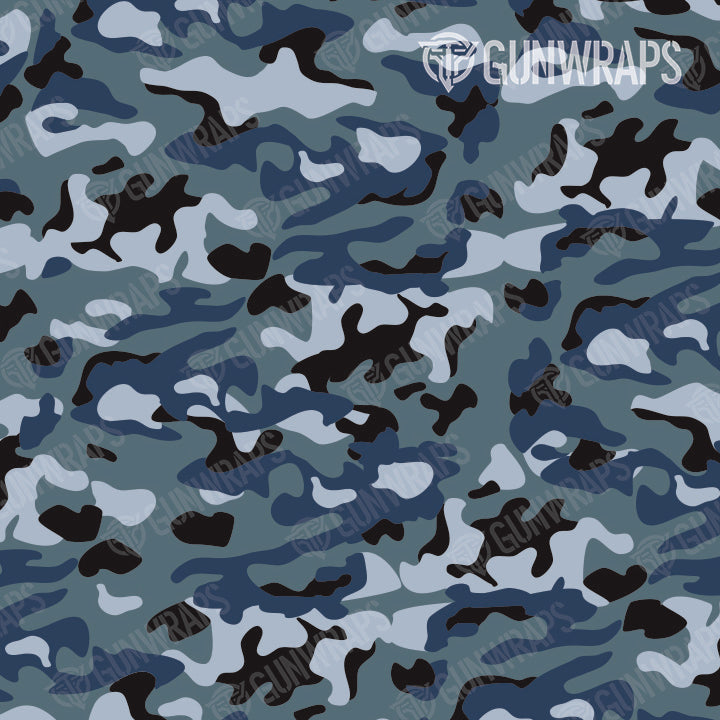 Rifle Classic Navy Camo Gun Skin Pattern