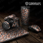 Classic Orange Tiger Camo Universal Sheet 