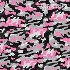 AR 15 Mag Well Classic Pink Tiger Camo Gun Skin Pattern