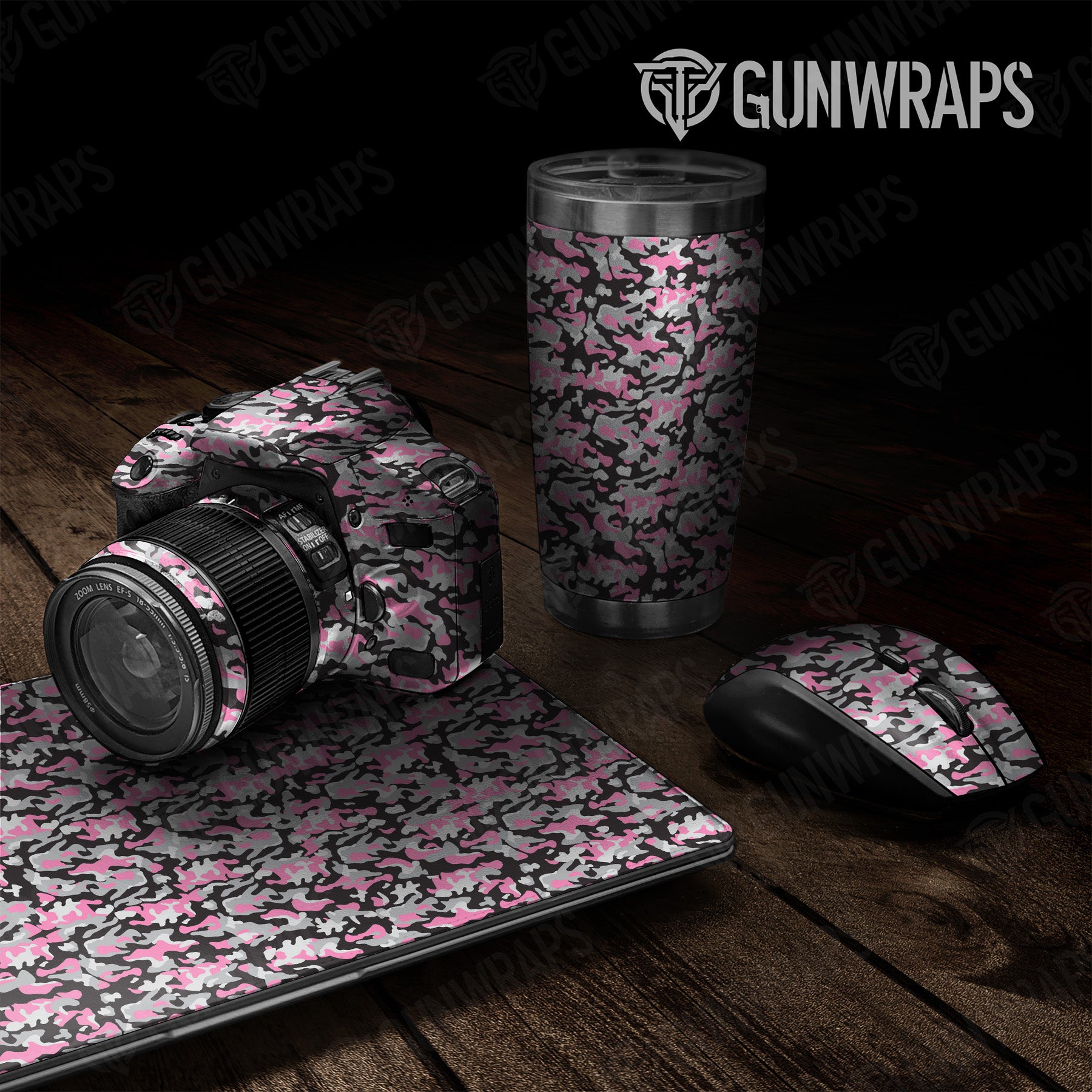 Classic Pink Tiger Camo Universal Sheet 