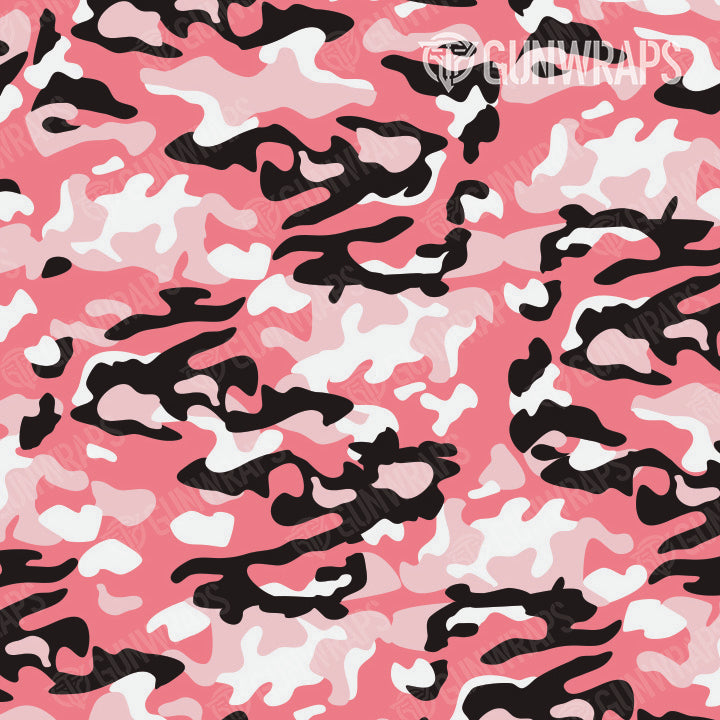 AR 15 Classic Pink Camo Gun Skin Pattern