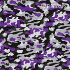 AR 15 Mag Well Classic Purple Tiger Camo Gun Skin Pattern