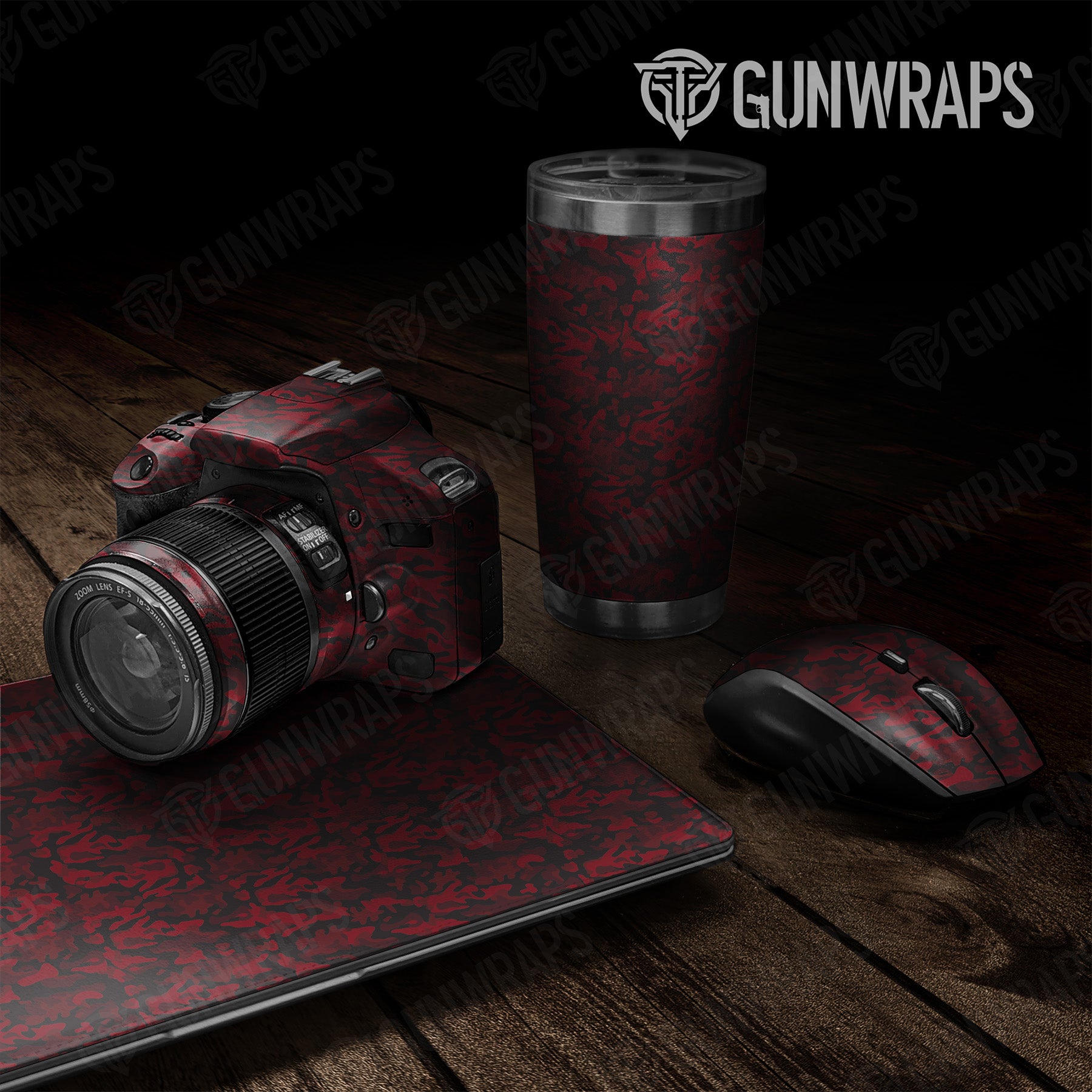 Classic Vampire Red Camo Universal Sheet 