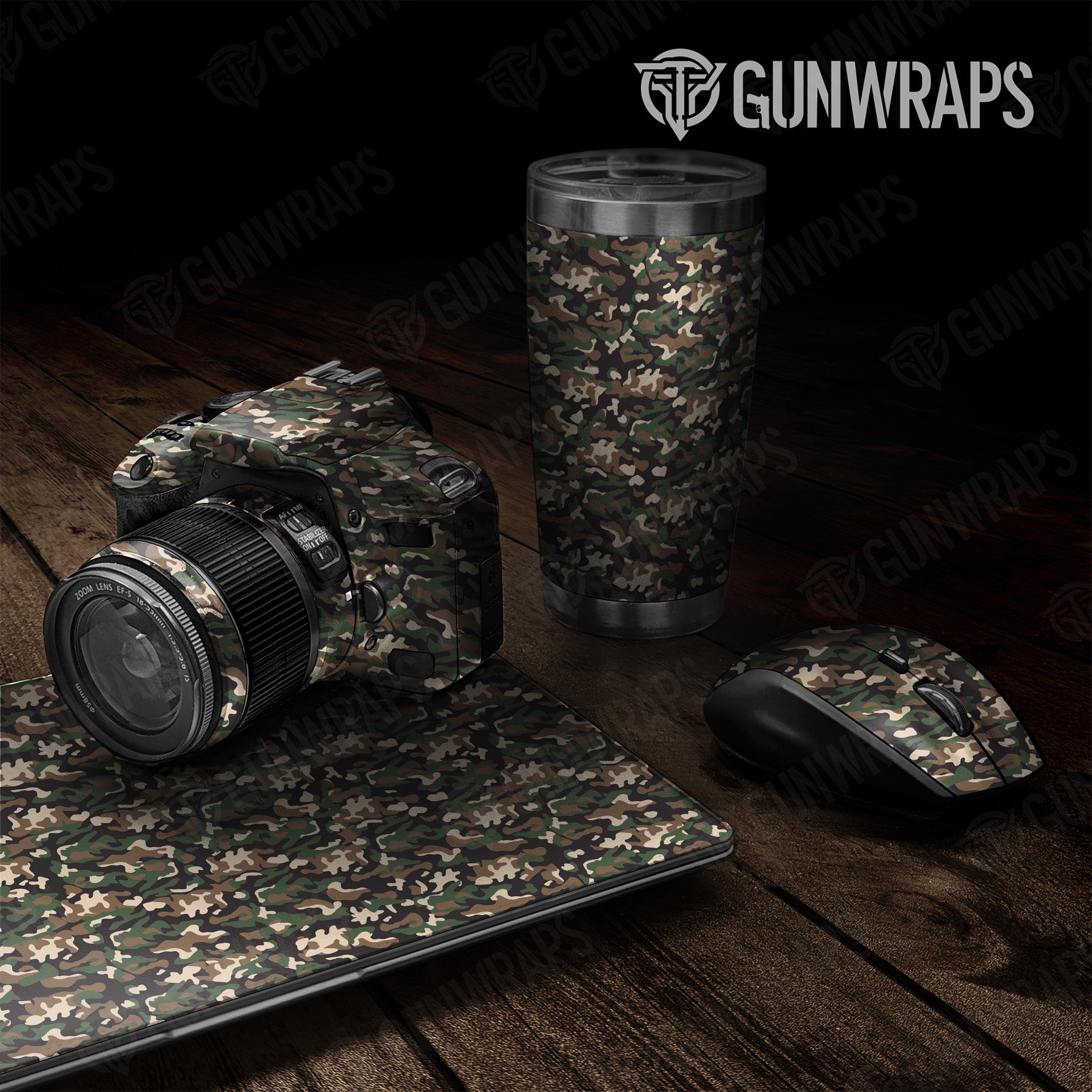 Classic Woodland Camo Universal Sheet 