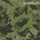 Rifle Cumulus Army Green Camo Gun Skin Pattern