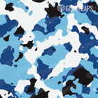 Knife Cumulus Baby Blue Camo Gear Skin Pattern