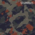 AR 15 Cumulus Blue Copper Camo Gun Skin Pattern