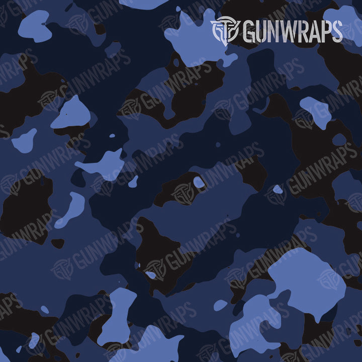 Knife Cumulus Blue Midnight Camo Gear Skin Pattern