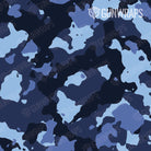 AR 15 Cumulus Blue Urban Night Camo Gun Skin Pattern