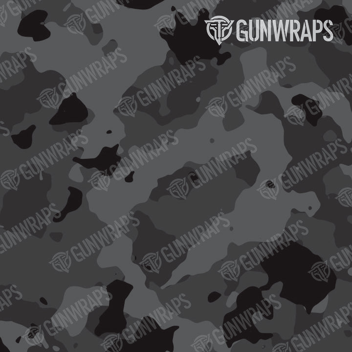 AR 15 Mag Well Cumulus Elite Black Camo Gun Skin Pattern