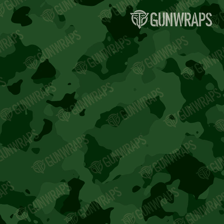 AR 15 Cumulus Elite Green Camo Gun Skin Pattern