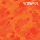 Universal Sheet Cumulus Elite Orange Camo Gun Skin Pattern