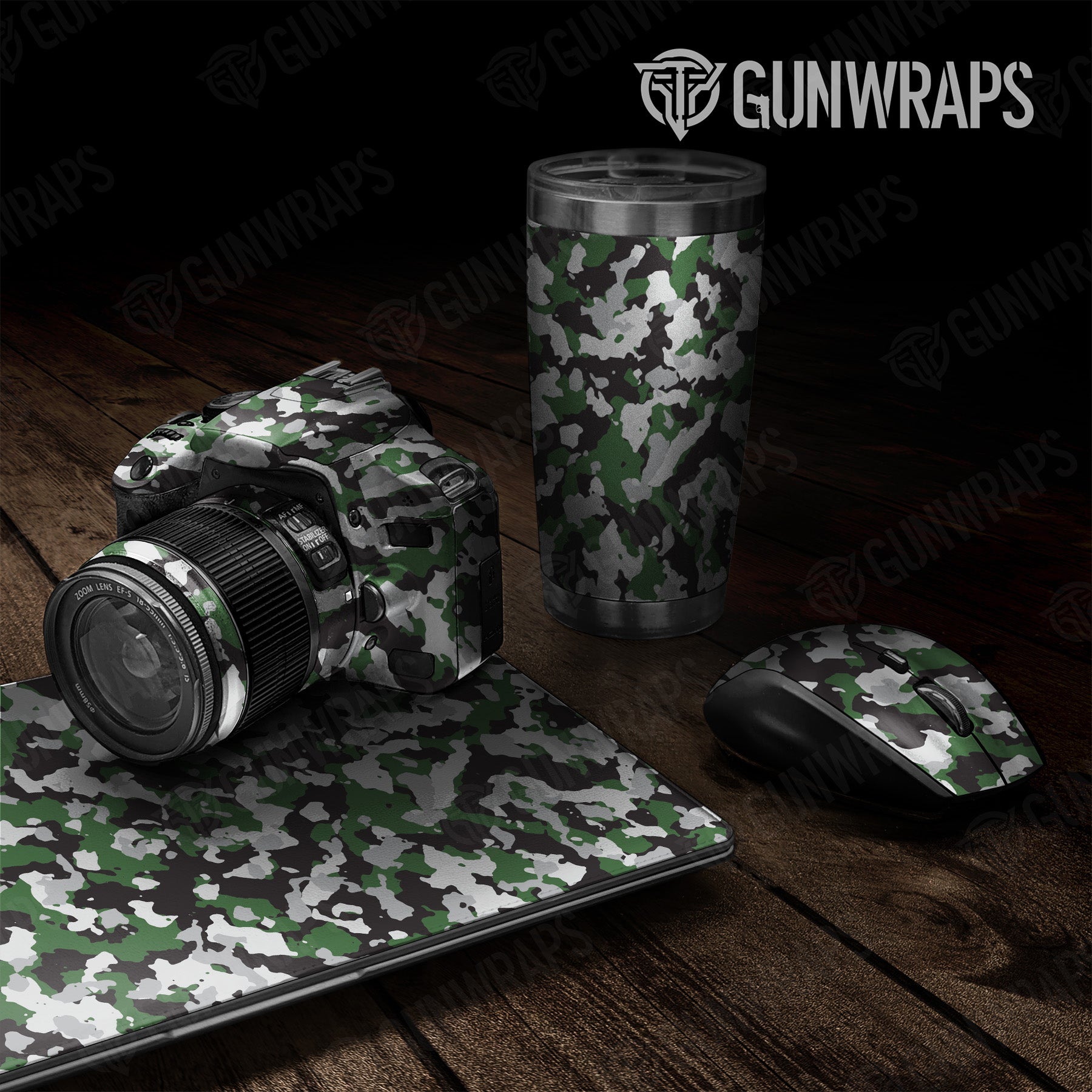 Cumulus Green Tiger Camo Universal Sheet 