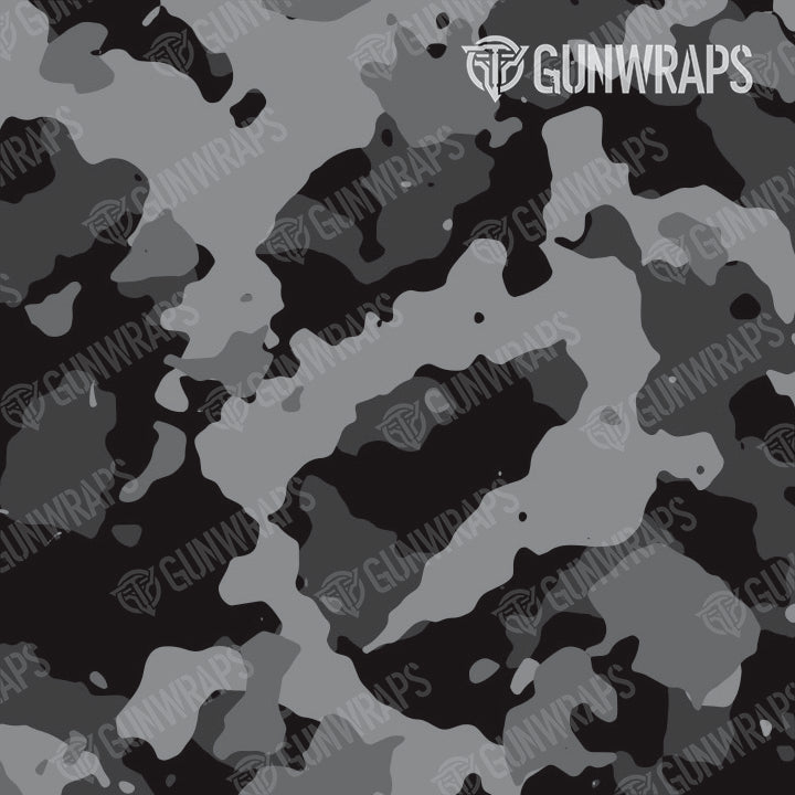 AR 15 Mag & Mag Well Cumulus Midnight Camo Gun Skin Pattern