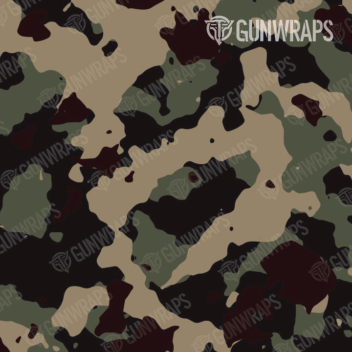 AR 15 Mag Cumulus Militant Blood Camo Gun Skin Pattern