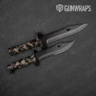 Cumulus Militant Blood Camo Knife Gear Skin Vinyl Wrap