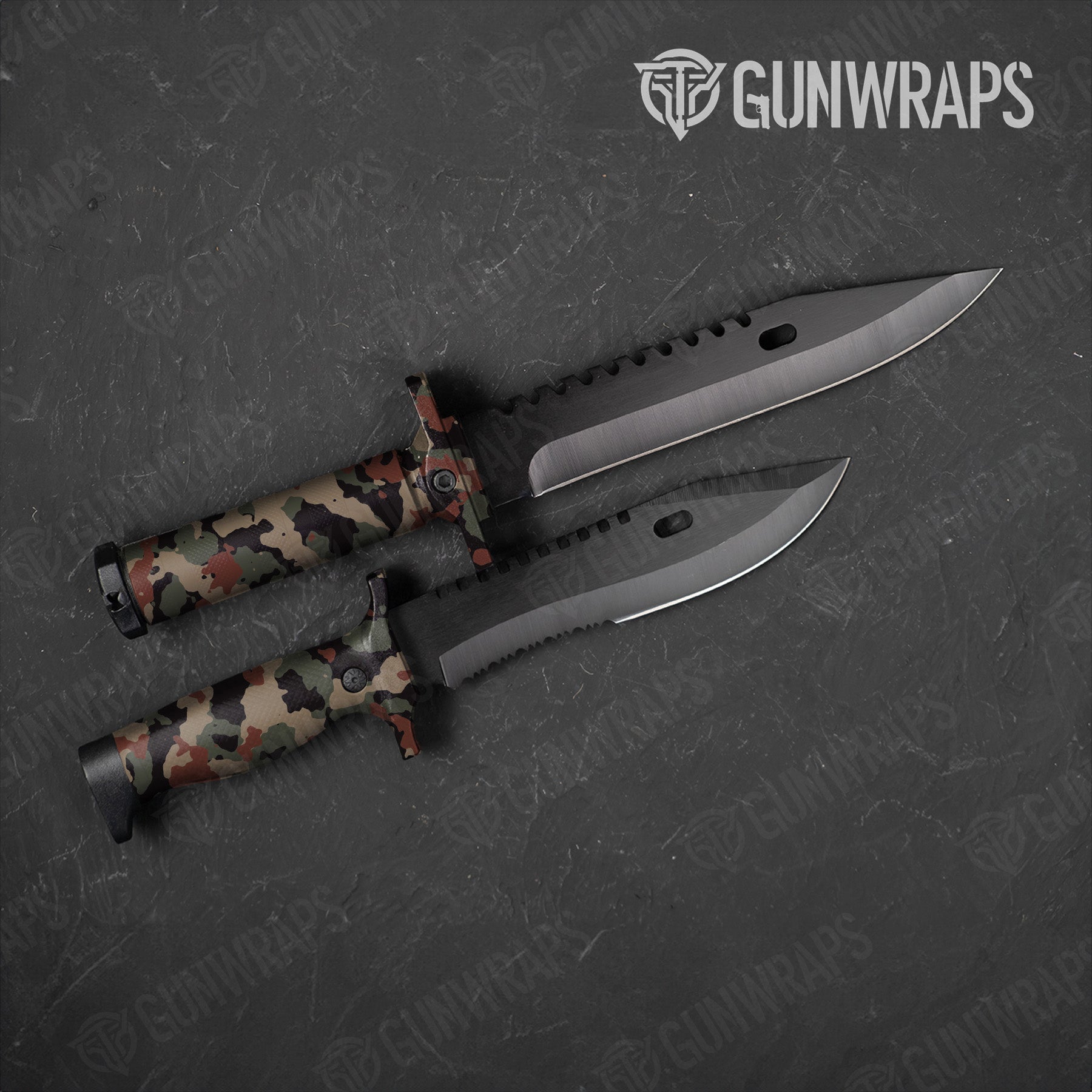 Cumulus Militant Copper Camo Knife Gear Skin Vinyl Wrap