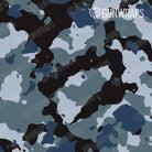 AR 15 Cumulus Navy Camo Gun Skin Pattern