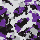 AR 15 Mag Well Cumulus Purple Tiger Camo Gun Skin Pattern