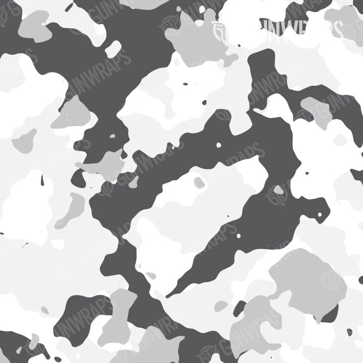 AK 47 Mag Cumulus Snow Camo Gun Skin Pattern