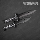 Cumulus Urban Night Camo Knife Gear Skin Vinyl Wrap