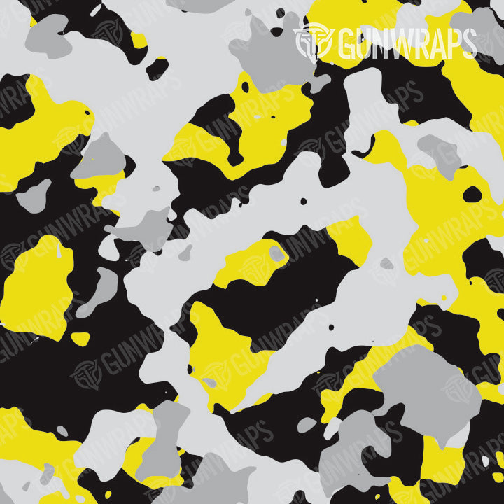 Pistol & Revolver Cumulus Yellow Tiger Camo Gun Skin Pattern