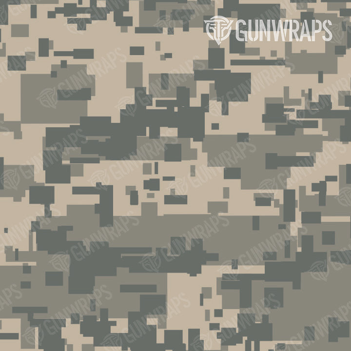 Rifle Digital Army Camo Gun Skin Pattern