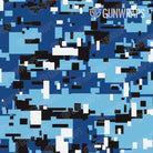 Rangefinder Digital Baby Blue Camo Gear Skin Pattern