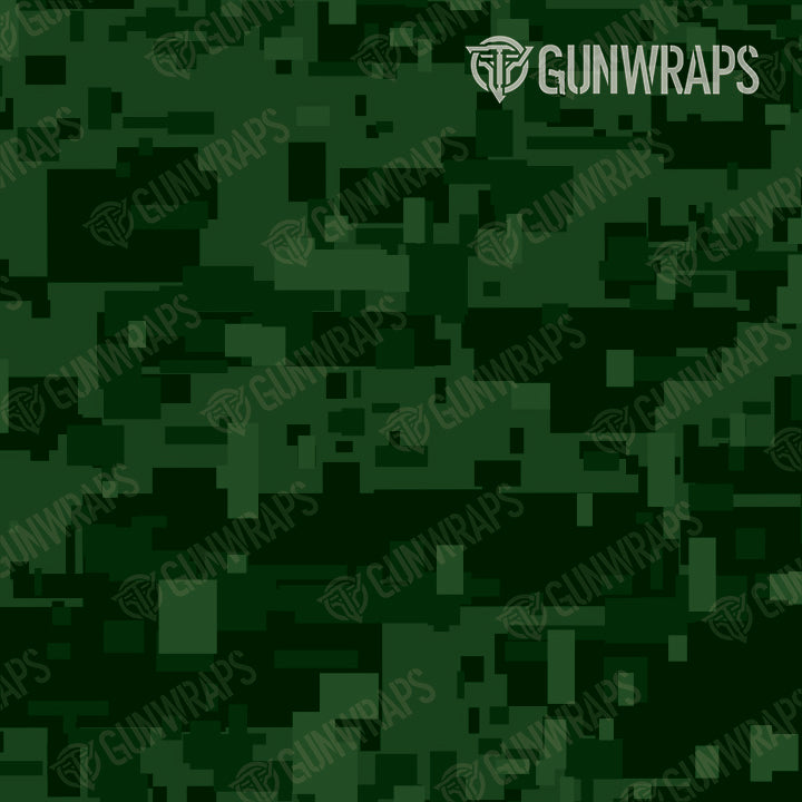 Tactical Digital Elite Green Camo Gun Skin Pattern