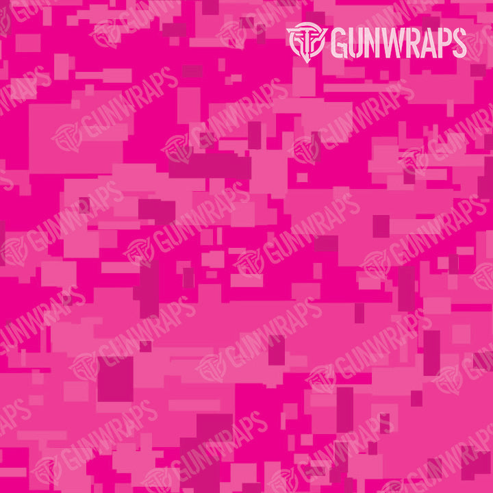 AK 47 Digital Elite Magenta Camo Gun Skin Pattern