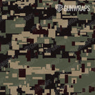 AR 15 Mag Well Digital Militant Blood Camo Gun Skin Pattern