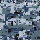 Rangefinder Digital Navy Camo Gear Skin Pattern