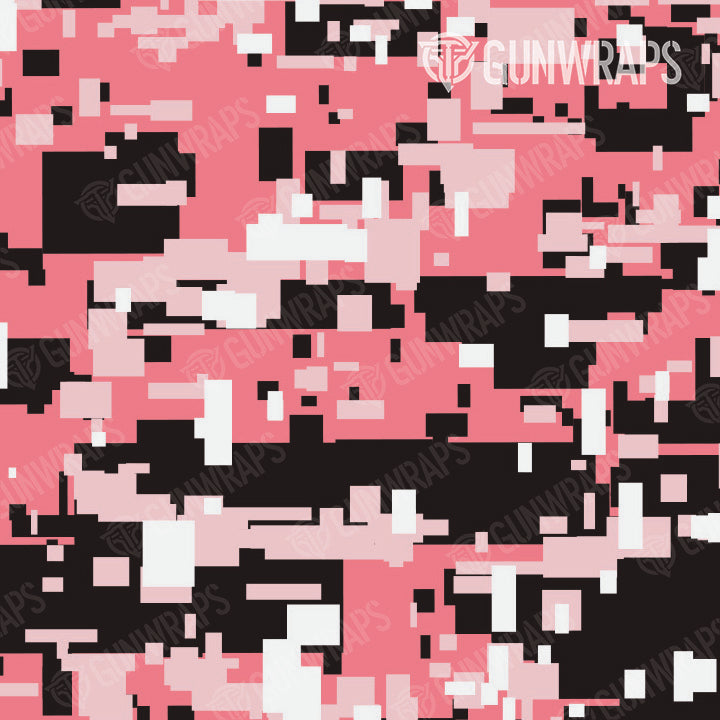 Tactical Digital Pink Camo Gun Skin Pattern