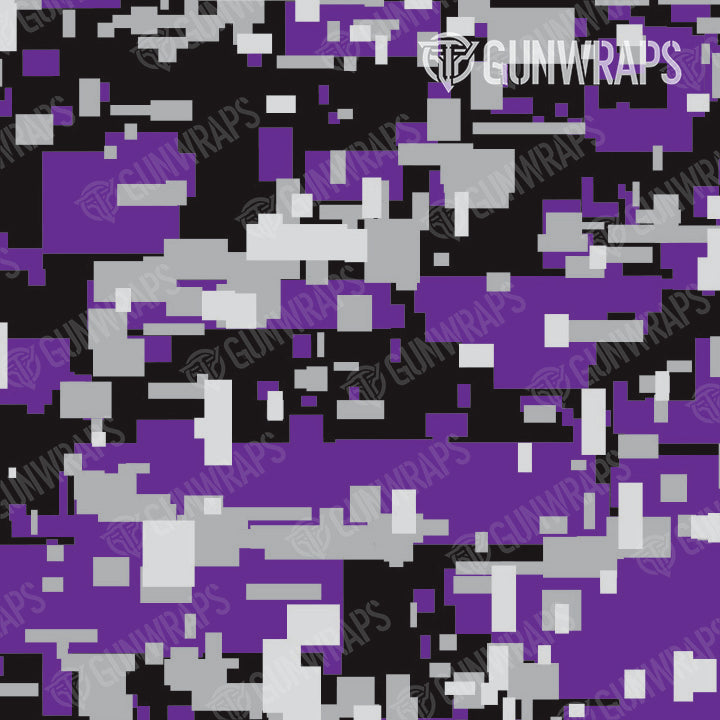 AR 15 Digital Purple Tiger Camo Gun Skin Pattern