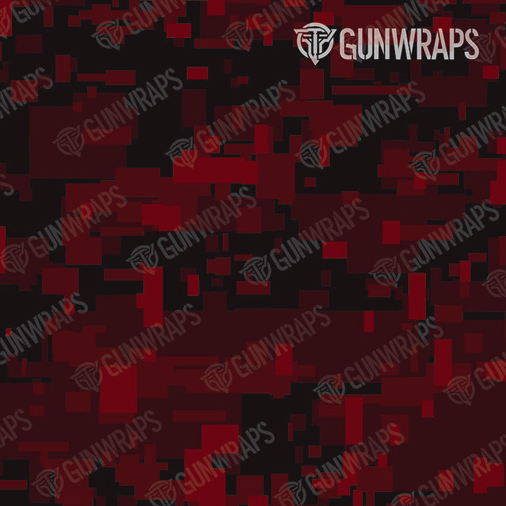 Binocular Digital Vampire Red Camo Gear Skin Pattern