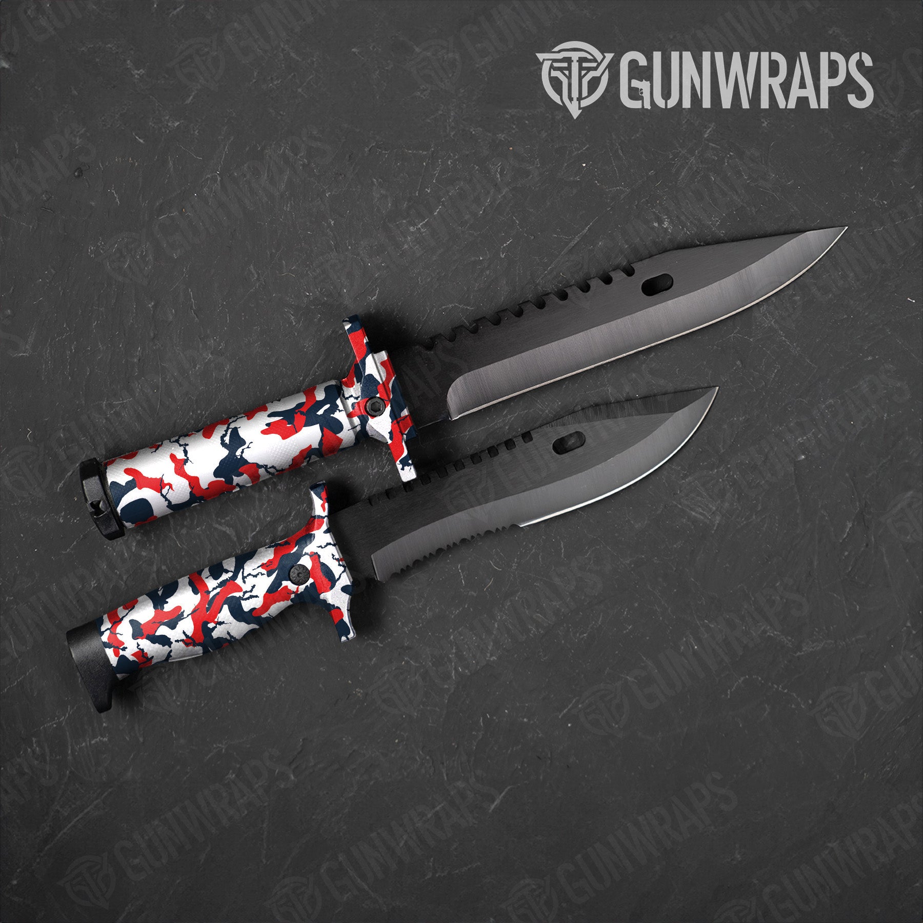 Ragged America Camo Knife Gear Skin Vinyl Wrap