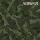 Knife Ragged Army Dark Green Camo Gear Skin Pattern