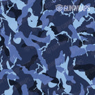 Pistol & Revolver Ragged Blue Urban Night Camo Gun Skin Pattern