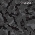 Tactical Ragged Elite Black Camo Gun Skin Pattern