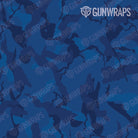 AR 15 Mag & Mag Well Ragged Elite Blue Camo Gun Skin Pattern