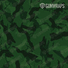 AK 47 Ragged Elite Green Camo Gun Skin Pattern