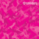 AR 15 Ragged Elite Magenta Camo Gun Skin Pattern