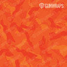 AR 15 Mag Ragged Elite Orange Camo Gun Skin Pattern